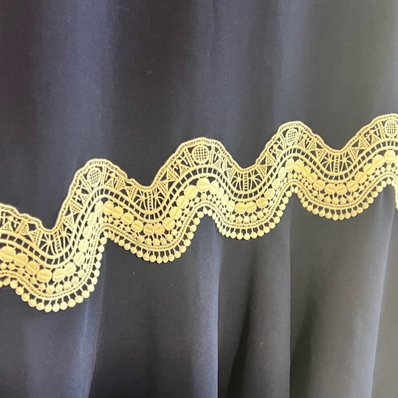 Shoshanna Dinan Navy crochet Midi Dress | 6 - Picture 7 of 12